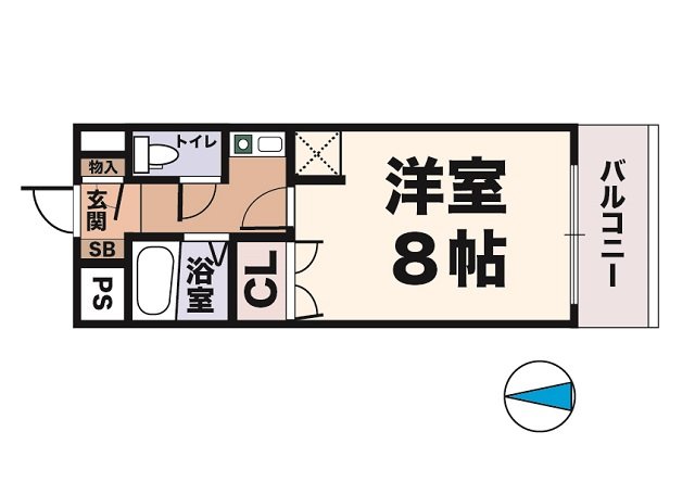 エスポワール大津和 203|神戸市西区大津和(神戸市営地下鉄線伊川谷駅)のマンション間取 エスポワール大津和 203|神戸市西区大津和(神戸市営地下鉄線伊川谷駅)のマンション間取