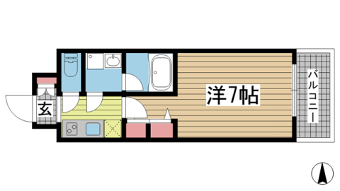 スプランディッド神戸北野 503|神戸市中央区加納町(JR東海道本線(近畿)三ノ宮駅)のマンション間取 スプランディッド神戸北野 503|神戸市中央区加納町(JR東海道本線(近畿)三ノ宮駅)のマンション間取