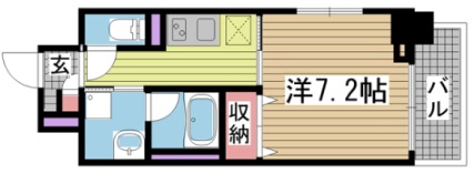 フェリーチェヴィータ 507|神戸市兵庫区入江通(JR山陽本線兵庫駅)のマンション間取 フェリーチェヴィータ 507|神戸市兵庫区入江通(JR山陽本線兵庫駅)のマンション間取