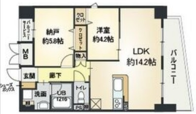 パインコート平磯 601|神戸市垂水区平磯(山陽電鉄線東垂水駅)のマンション間取 パインコート平磯 601|神戸市垂水区平磯(山陽電鉄線東垂水駅)のマンション間取