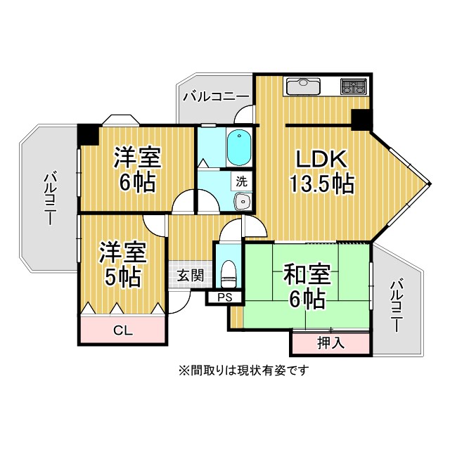 ル・パレ須磨 0901|神戸市須磨区行幸町(JR山陽本線須磨海浜公園駅)のマンション間取 ル・パレ須磨 0901|神戸市須磨区行幸町(JR山陽本線須磨海浜公園駅)のマンション間取