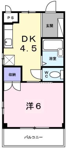 イエストプレイス 203|神戸市西区伊川谷町有瀬(JR山陽本線明石駅)のアパート間取 イエストプレイス 203|神戸市西区伊川谷町有瀬(JR山陽本線明石駅)のアパート間取