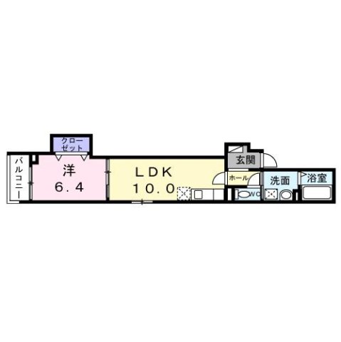 エラン パティオ 202|尼崎市西難波町(阪神本線出屋敷駅)のアパート間取 エラン パティオ 202|尼崎市西難波町(阪神本線出屋敷駅)のアパート間取
