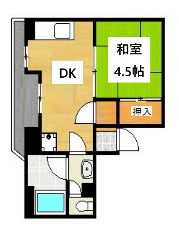 トーア・ハイツ 602|神戸市中央区山本通(JR東海道本線(近畿)三ノ宮駅)のマンション間取 トーア・ハイツ 602|神戸市中央区山本通(JR東海道本線(近畿)三ノ宮駅)のマンション間取