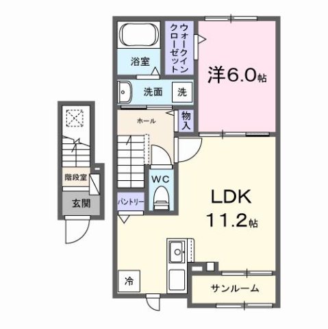 長畑町アパート 202|神戸市西区長畑町(JR山陽本線明石駅)のアパート間取 長畑町アパート 202|神戸市西区長畑町(JR山陽本線明石駅)のアパート間取