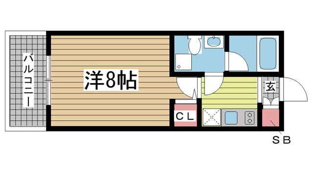 サンコーセントレアーバン 403|神戸市灘区友田町(JR東海道本線(近畿)六甲道駅)のマンション間取 サンコーセントレアーバン 403|神戸市灘区友田町(JR東海道本線(近畿)六甲道駅)のマンション間取