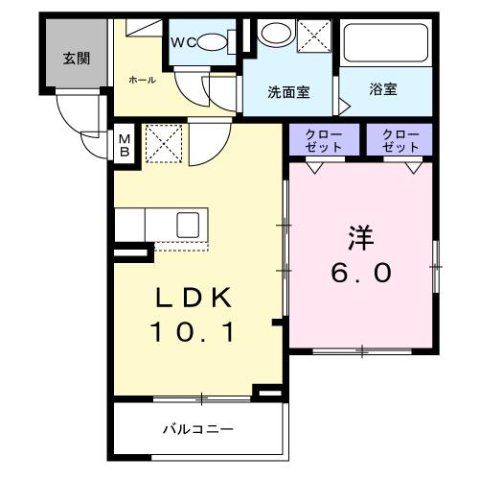 ラ・コリーヌ今福Z 202|尼崎市今福(阪神本線杭瀬駅)のアパート間取 ラ・コリーヌ今福Z 202|尼崎市今福(阪神本線杭瀬駅)のアパート間取