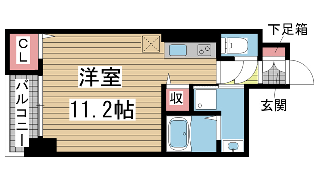 SDグランツ新神戸 401|神戸市中央区布引町(JR東海道本線(近畿)三ノ宮駅)のマンション間取 SDグランツ新神戸 401|神戸市中央区布引町(JR東海道本線(近畿)三ノ宮駅)のマンション間取