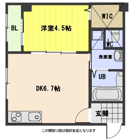 カーサ御影Ⅰ 103|神戸市東灘区住吉宮町(阪神本線住吉駅)のマンション間取 カーサ御影Ⅰ 103|神戸市東灘区住吉宮町(阪神本線住吉駅)のマンション間取