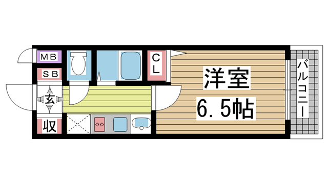 エステムコート神戸西Ⅲフロンタージュ 806|神戸市兵庫区羽坂通(JR山陽本線兵庫駅)のマンション間取 エステムコート神戸西Ⅲフロンタージュ 806|神戸市兵庫区羽坂通(JR山陽本線兵庫駅)のマンション間取