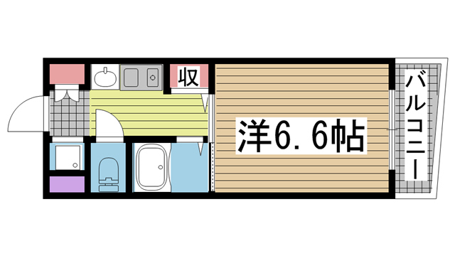 エステムコート神戸ハーバーランド前Ⅱ 609|神戸市兵庫区新開地(JR東海道本線(近畿)神戸駅)のマンション間取 エステムコート神戸ハーバーランド前Ⅱ 609|神戸市兵庫区新開地(JR東海道本線(近畿)神戸駅)のマンション間取