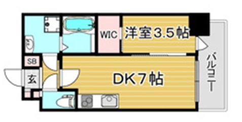 SDグランツ三宮イーストフロント 601|神戸市中央区琴ノ緒町(JR東海道本線(近畿)三ノ宮駅)のマンション間取 SDグランツ三宮イーストフロント 601|神戸市中央区琴ノ緒町(JR東海道本線(近畿)三ノ宮駅)のマンション間取
