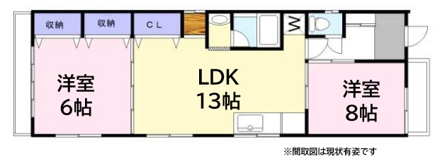 サンパレス倉石 401|神戸市灘区倉石通(阪急神戸線王子公園駅)のマンション間取 サンパレス倉石 401|神戸市灘区倉石通(阪急神戸線王子公園駅)のマンション間取
