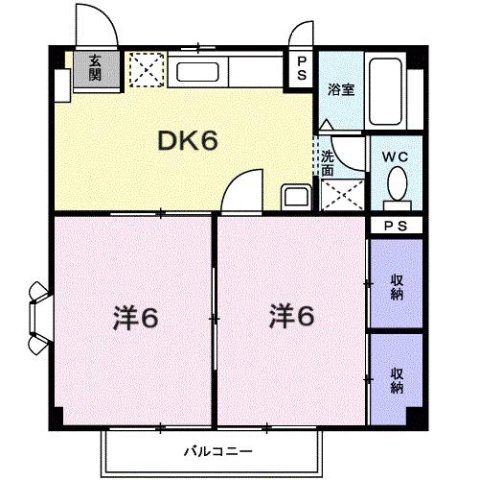 ハイツ有馬川 203|西宮市山口町中野(神戸電鉄有馬線有馬温泉駅)のアパート間取 ハイツ有馬川 203|西宮市山口町中野(神戸電鉄有馬線有馬温泉駅)のアパート間取
