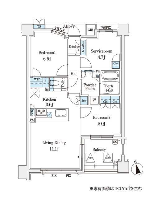 パークシュロス芦屋 303|芦屋市朝日ケ丘町(阪急神戸線芦屋川駅)のマンション間取 パークシュロス芦屋 303|芦屋市朝日ケ丘町(阪急神戸線芦屋川駅)のマンション間取