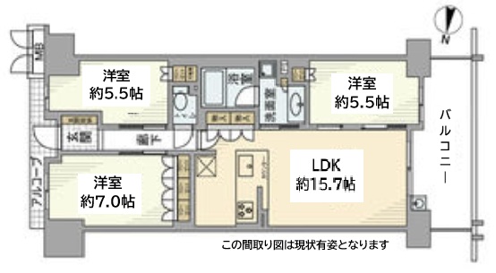 オーシャンテラス須磨海浜公園 1502|神戸市須磨区行幸町(JR山陽本線須磨海浜公園駅)のマンション間取 オーシャンテラス須磨海浜公園 1502|神戸市須磨区行幸町(JR山陽本線須磨海浜公園駅)のマンション間取