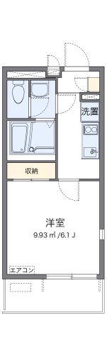レオネクストCOZY 201|神戸市長田区駒ケ林町(神戸市営地下鉄海岸線駒ヶ林駅)のマンション間取 レオネクストCOZY 201|神戸市長田区駒ケ林町(神戸市営地下鉄海岸線駒ヶ林駅)のマンション間取