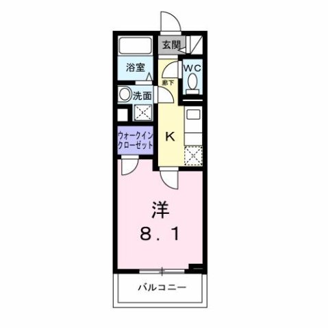 王塚台7丁目アパート 304|神戸市西区王塚台(JR山陽本線明石駅)のアパート間取 王塚台7丁目アパート 304|神戸市西区王塚台(JR山陽本線明石駅)のアパート間取