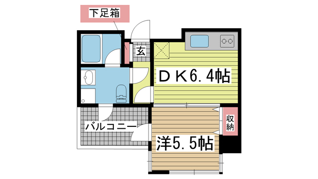 ワコーレ神戸北野セリュックス 509|神戸市中央区加納町(JR東海道本線(近畿)三ノ宮駅)のマンション間取 ワコーレ神戸北野セリュックス 509|神戸市中央区加納町(JR東海道本線(近畿)三ノ宮駅)のマンション間取
