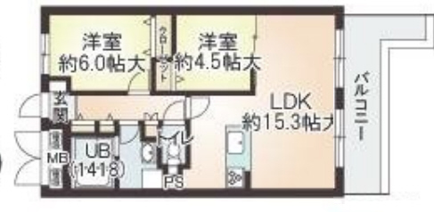 リブレ御影 202|神戸市東灘区御影郡家(阪急神戸線御影駅)のマンション間取 リブレ御影 202|神戸市東灘区御影郡家(阪急神戸線御影駅)のマンション間取