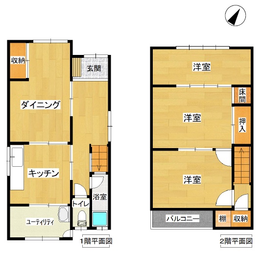 行幸町1丁目貸家 1|神戸市須磨区行幸町(JR山陽本線須磨海浜公園駅)の貸家間取 行幸町1丁目貸家 1|神戸市須磨区行幸町(JR山陽本線須磨海浜公園駅)の貸家間取