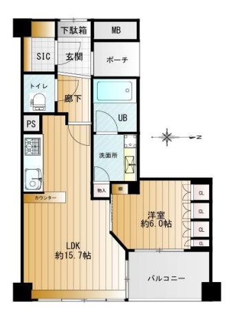 ルネ神戸旧居留地109番館 805|神戸市中央区伊藤町(神戸市営地下鉄海岸線三宮・花時計前駅)のマンション間取 ルネ神戸旧居留地109番館 805|神戸市中央区伊藤町(神戸市営地下鉄海岸線三宮・花時計前駅)のマンション間取