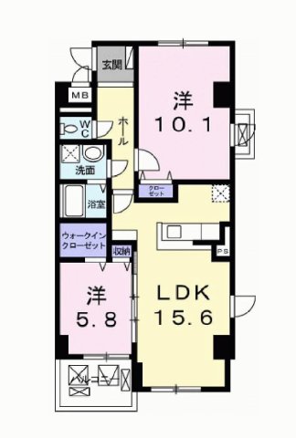 エアリーヒルズ芦屋 401|芦屋市新浜町(阪神本線打出駅)のマンション間取 エアリーヒルズ芦屋 401|芦屋市新浜町(阪神本線打出駅)のマンション間取