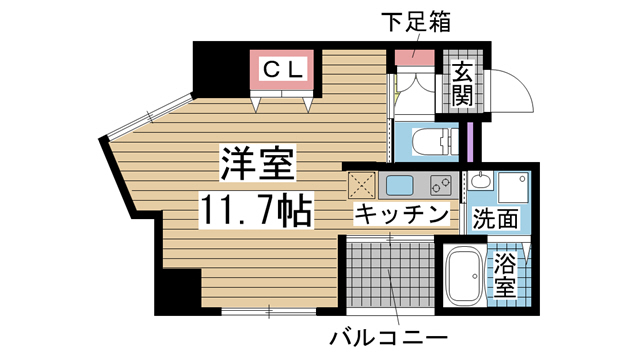 SDグランツ新神戸 603|神戸市中央区布引町(JR東海道本線(近畿)三ノ宮駅)のマンション間取 SDグランツ新神戸 603|神戸市中央区布引町(JR東海道本線(近畿)三ノ宮駅)のマンション間取