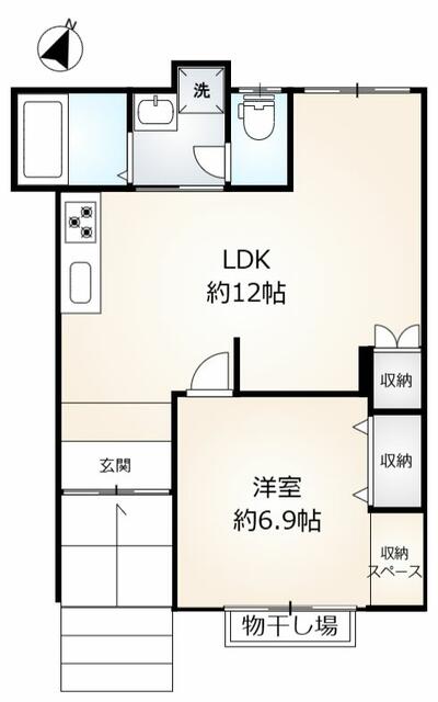 天城通3丁目テラスハウス 東側|神戸市灘区天城通(阪急神戸線王子公園駅)のテラスハウス間取 天城通3丁目テラスハウス 東側|神戸市灘区天城通(阪急神戸線王子公園駅)のテラスハウス間取