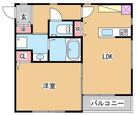 グランメール浜中町 201|神戸市兵庫区浜中町(神戸市営地下鉄海岸線御崎公園駅)のアパート間取 グランメール浜中町 201|神戸市兵庫区浜中町(神戸市営地下鉄海岸線御崎公園駅)のアパート間取