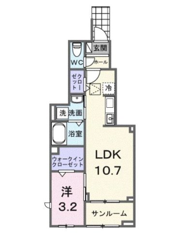ルミエール 鈴蘭台 102|神戸市北区鈴蘭台西町(神戸電鉄粟生線鈴蘭台西口駅)のアパート間取 ルミエール 鈴蘭台 102|神戸市北区鈴蘭台西町(神戸電鉄粟生線鈴蘭台西口駅)のアパート間取