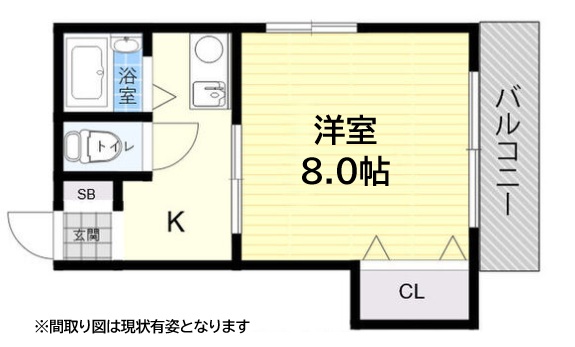 アイリス兵庫 403|神戸市兵庫区浜崎通(JR山陽本線兵庫駅)のマンション間取 アイリス兵庫 403|神戸市兵庫区浜崎通(JR山陽本線兵庫駅)のマンション間取