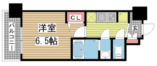 ArtizA王子公園D.C. 304|神戸市灘区水道筋(JR東海道本線(近畿)摩耶駅)のマンション間取 ArtizA王子公園D.C. 304|神戸市灘区水道筋(JR東海道本線(近畿)摩耶駅)のマンション間取