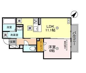 セレーノ五宮町 102|神戸市兵庫区五宮町(神戸市営地下鉄線大倉山駅)のアパート間取 セレーノ五宮町 102|神戸市兵庫区五宮町(神戸市営地下鉄線大倉山駅)のアパート間取