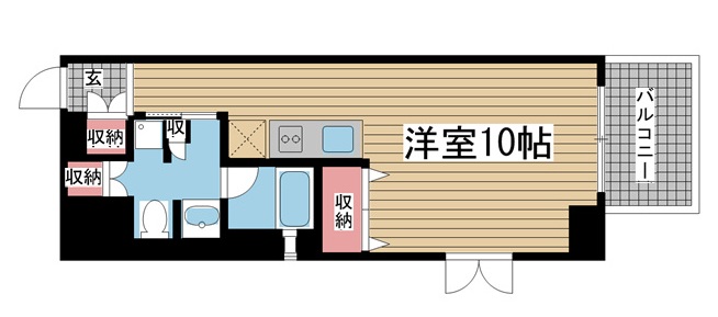 レジディア神戸磯上 1009|神戸市中央区磯上通(JR東海道本線(近畿)三ノ宮駅)のマンション間取 レジディア神戸磯上 1009|神戸市中央区磯上通(JR東海道本線(近畿)三ノ宮駅)のマンション間取