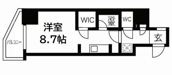 アスヴェル神戸元町海岸通 801|神戸市中央区海岸通(神戸市営地下鉄海岸線みなと元町駅)のマンション間取 アスヴェル神戸元町海岸通 801|神戸市中央区海岸通(神戸市営地下鉄海岸線みなと元町駅)のマンション間取