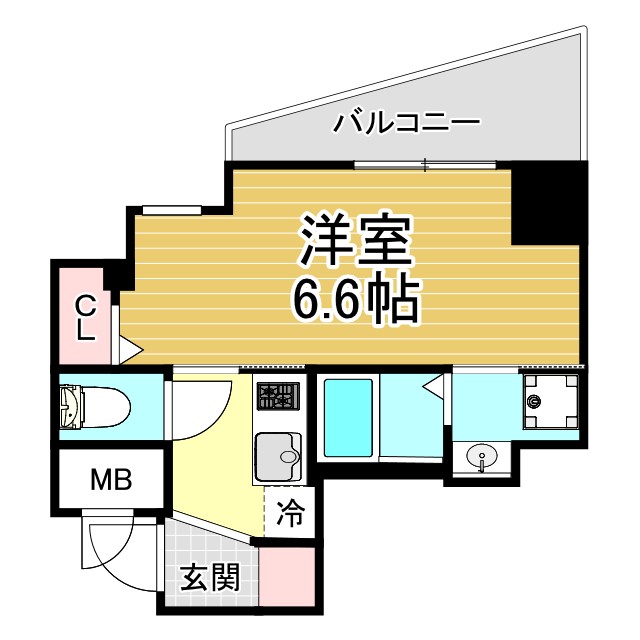 グルーブ神戸元町アリア 602|神戸市中央区下山手通(JR東海道本線(近畿)神戸駅)のマンション間取 グルーブ神戸元町アリア 602|神戸市中央区下山手通(JR東海道本線(近畿)神戸駅)のマンション間取