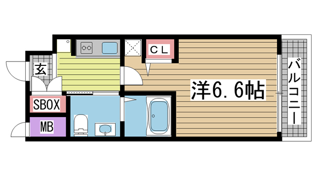 エステムプラザ神戸三宮ルクシア 507|神戸市中央区御幸通(JR東海道本線(近畿)三ノ宮駅)のマンション間取 エステムプラザ神戸三宮ルクシア 507|神戸市中央区御幸通(JR東海道本線(近畿)三ノ宮駅)のマンション間取