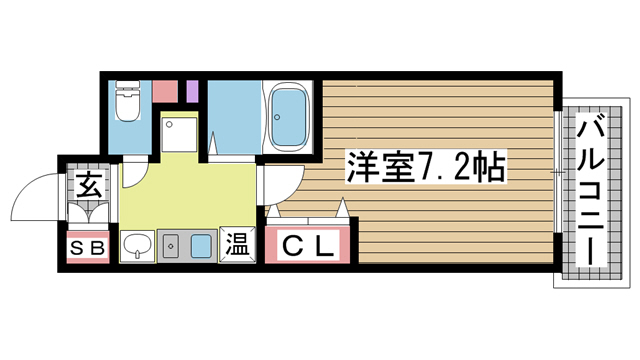 ファビュロウスSANKO 305|神戸市東灘区甲南町(JR東海道本線(近畿)住吉駅)のマンション間取 ファビュロウスSANKO 305|神戸市東灘区甲南町(JR東海道本線(近畿)住吉駅)のマンション間取