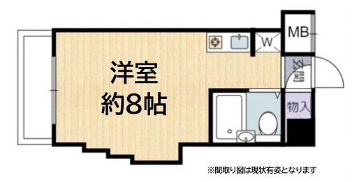 ダイドーメゾン神戸 104|神戸市兵庫区西仲町(神戸高速線新開地駅)のマンション間取 ダイドーメゾン神戸 104|神戸市兵庫区西仲町(神戸高速線新開地駅)のマンション間取