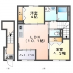 西岡本6丁目新築アパート 201｜神戸市東灘区西岡本（ＪＲ東海道本線（近畿）住吉駅）のアパートその他2
