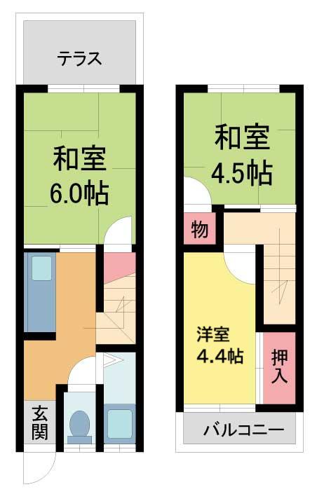 川西市下加茂の賃貸