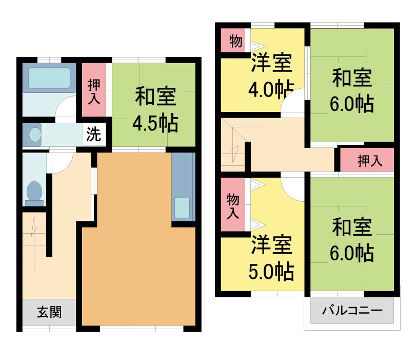 川西市清和台東の賃貸