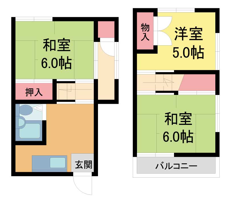 川西市小花の賃貸