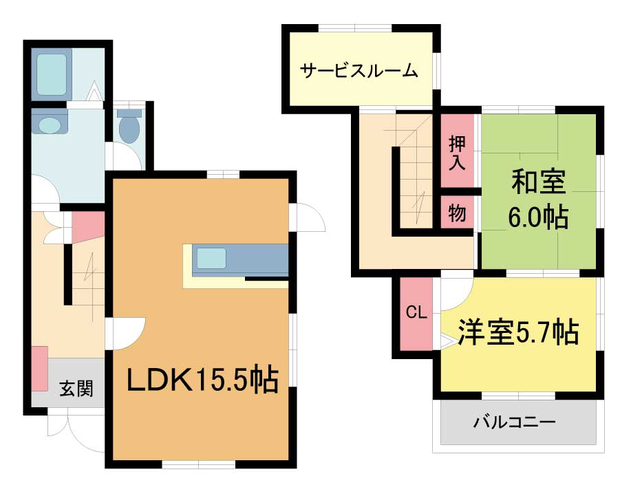 芦屋川の賃貸物件の詳細
