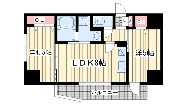 SDグランツ新神戸ステーションフロント|神戸市中央区生田町(神戸市営地下鉄線新神戸駅)のマンション間取 SDグランツ新神戸ステーションフロント|神戸市中央区生田町(神戸市営地下鉄線新神戸駅)のマンション間取