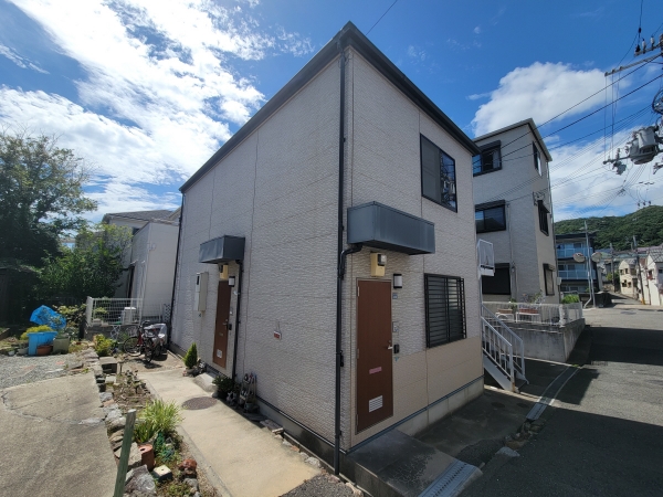 リバーサイド山手B棟|神戸市中央区中山手通(神戸市営地下鉄線大倉山駅)のアパート外観 リバーサイド山手B棟|神戸市中央区中山手通(神戸市営地下鉄線大倉山駅)のアパート外観