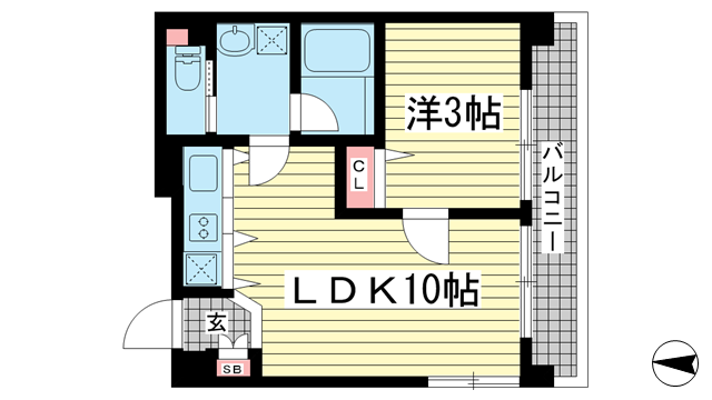 花隈岩崎マンション|神戸市中央区花隈町(神戸高速線花隈駅)のマンション間取 花隈岩崎マンション|神戸市中央区花隈町(神戸高速線花隈駅)のマンション間取