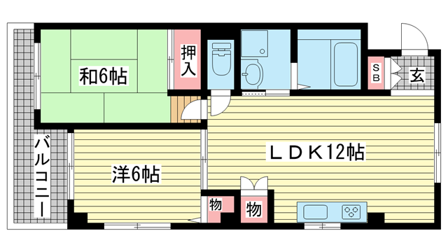 ハイツ二井|神戸市兵庫区上沢通(神戸市営地下鉄線上沢駅)のマンション間取 ハイツ二井|神戸市兵庫区上沢通(神戸市営地下鉄線上沢駅)のマンション間取