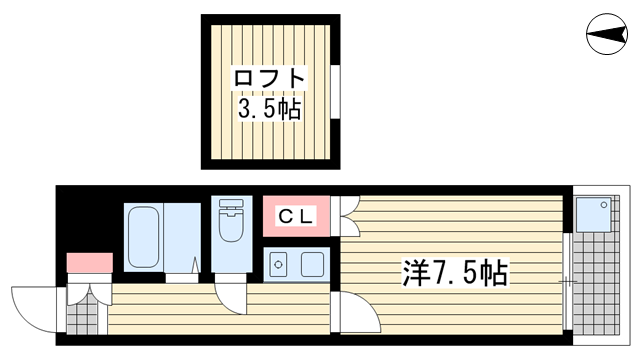 三木ハウス|神戸市北区南五葉(神戸電鉄粟生線西鈴蘭台駅)のアパート間取 三木ハウス|神戸市北区南五葉(神戸電鉄粟生線西鈴蘭台駅)のアパート間取